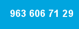 963 606 71 29 963 606 71 29